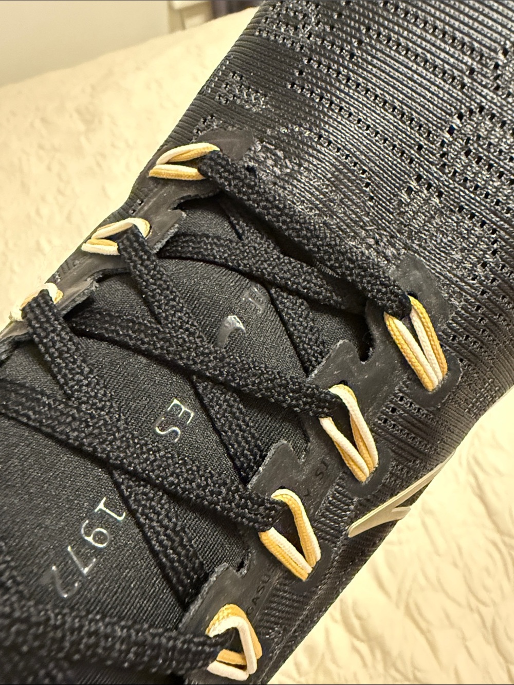 Nike Zoom Black Gold Running Shoes - Picture 2 of 12